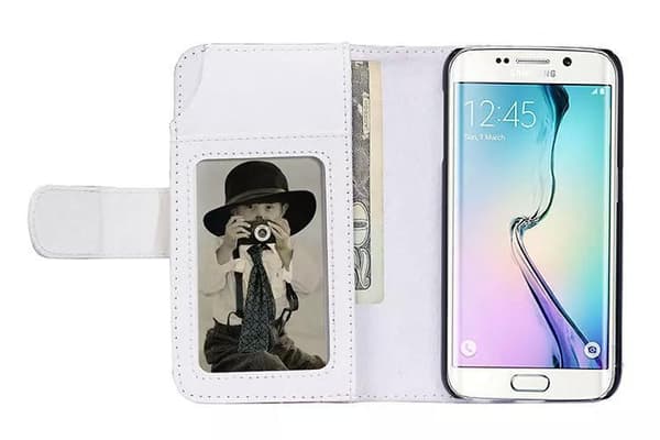 Samsung Galaxy S8 Plus 6 Slot Lommebok-deksel Hvit