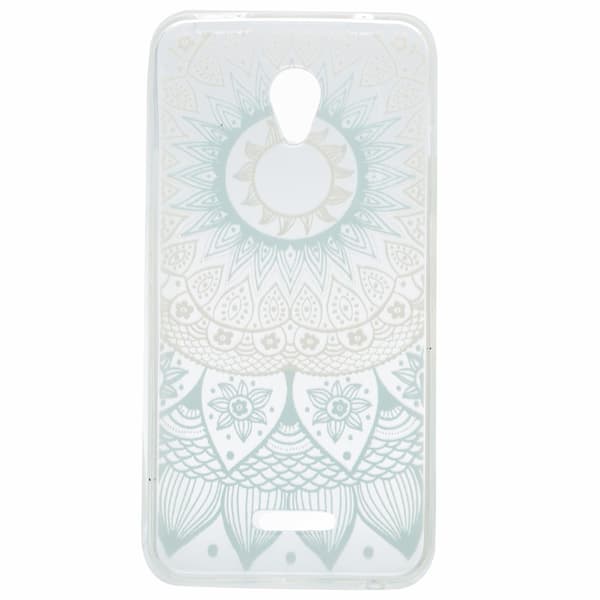 TPU Cover for Lenovo A Plus - Henna Flower