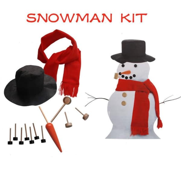 13-in-1 Snowman Making Building Set Christmas Snowman Decoration Kit