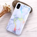 Miniatyrbild 2 av 2: TPU Skal IMD Marmor till iPhone X - White