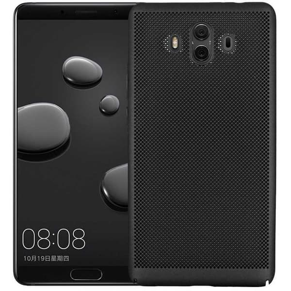 Mate 10 Pro Støtdempende ultratynn gummibelagt Shell Breeze Svart