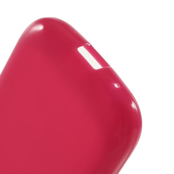 Samsung Galaxy Ace 4 Glossy TPU skal HotPink