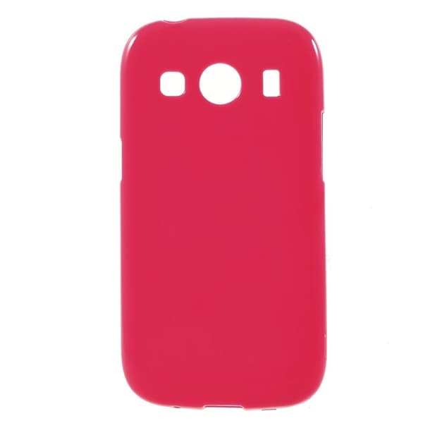 Samsung Galaxy Ace 4 Glossy TPU skal HotPink
