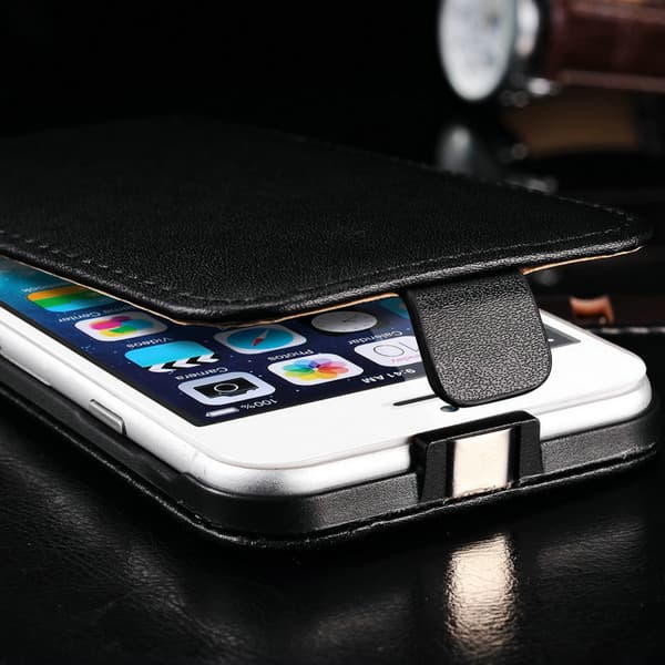 iPhone 6 / 6s Plus flipp Svart