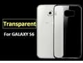 Miniatyrbild 7 av 10: Samsung Galaxy S6 SM-G920F Slimmat TPU skal TRANSPARANT