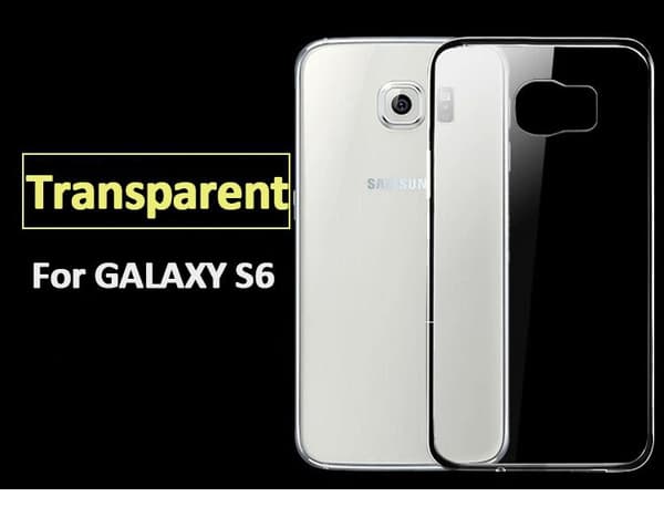 Samsung Galaxy S6 SM-G920F Slimmat TPU skal TRANSPARANT