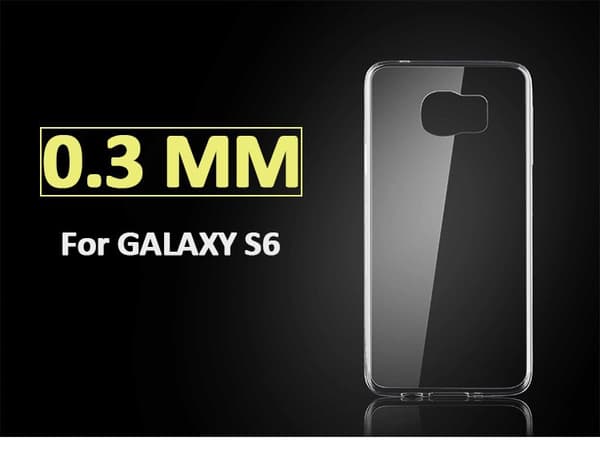 Samsung Galaxy S6 SM-G920F Slimmat TPU skal TRANSPARANT