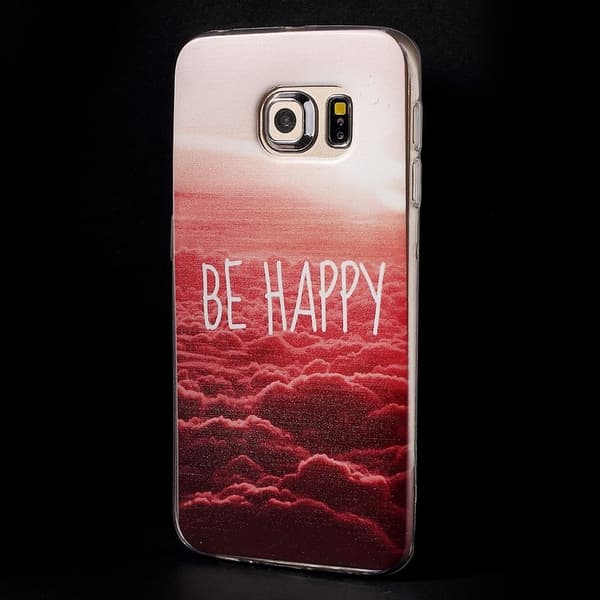 Samsung Galaxy S6 EDGE TPU skal Be Happy