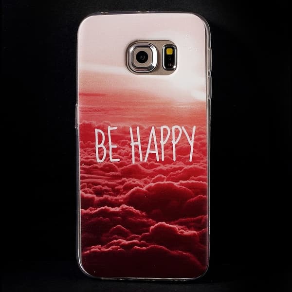 Samsung Galaxy S6 EDGE TPU skal Be Happy