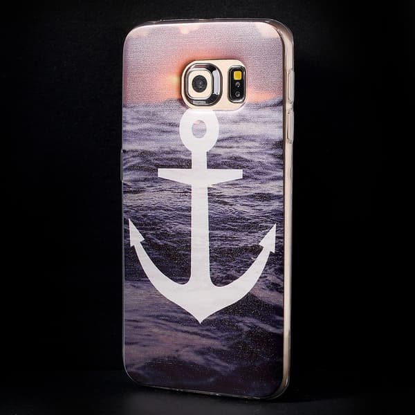 Samsung Galaxy S6 TPU skal Ankare / Anchor and Sea