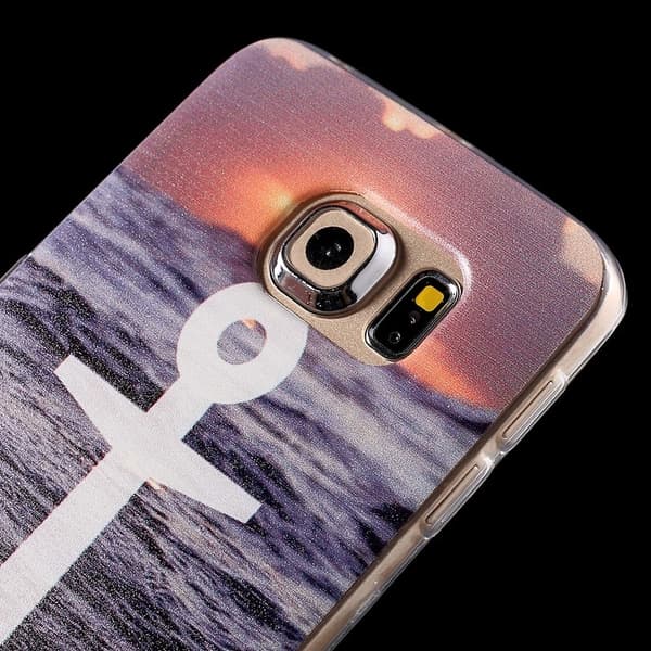 Samsung Galaxy S6 TPU skal Ankare / Anchor and Sea