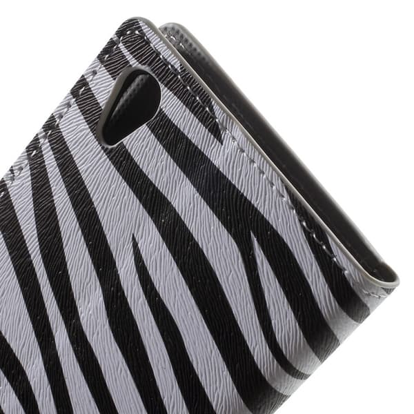 Sony Xperia Z5 Plånboksfodral Zebra Stripes