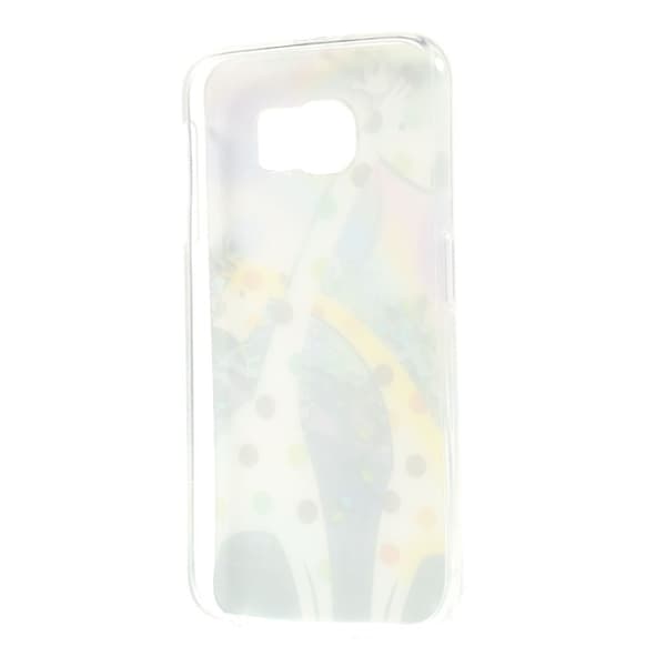TPU Skal Samsung Galaxy S6 - Two Cartoon Giraffes