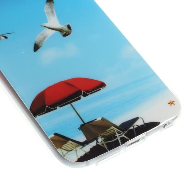 TPU Protector Samsung Galaxy S6 - Summer Beach Scene