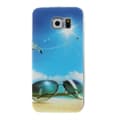 Miniatyrbild 1 av 5: TPU Skal Samsung Galaxy S6 - Blue Sky and Glasses