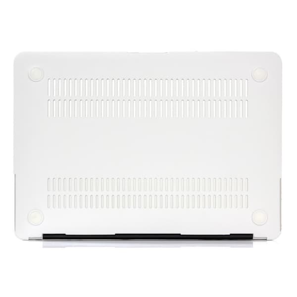 Skal Till MacBook Air 13" (2012) Marmor - Grå / Vit