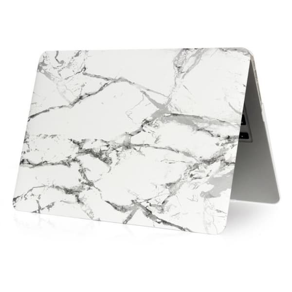 Skal Till MacBook Air 13" (2012) Marmor - Grå / Vit