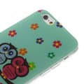 Miniatyrbild 3 av 5: Iphone 6/6S 4.7" TPU Skal Owl Lover & Flower Glitter Powder