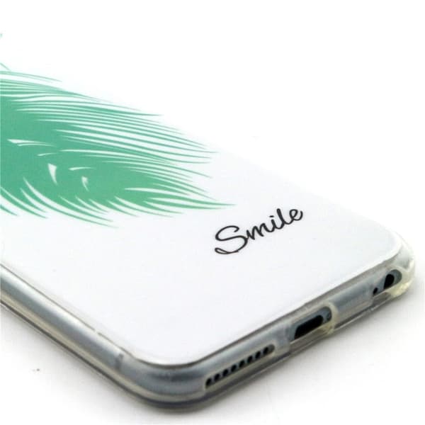Iphone 6/6S 4.7" TPU Skal Green Leaf