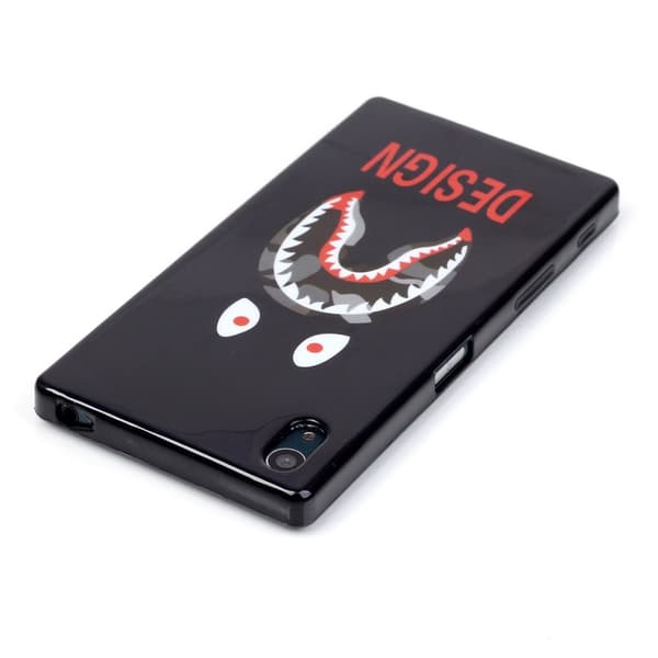 Sony Xperia Z5 TPU Skal Monster Eyes Teeth Design