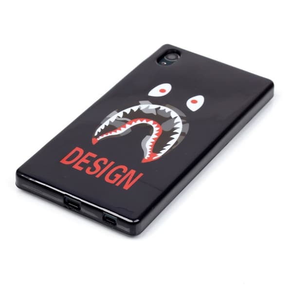 Sony Xperia Z5 TPU Skal Monster Eyes Teeth Design