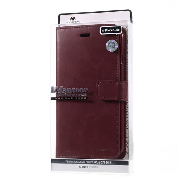 Mercury Goospery Etui til iPhone 6 Plus/6s Plus - Svart