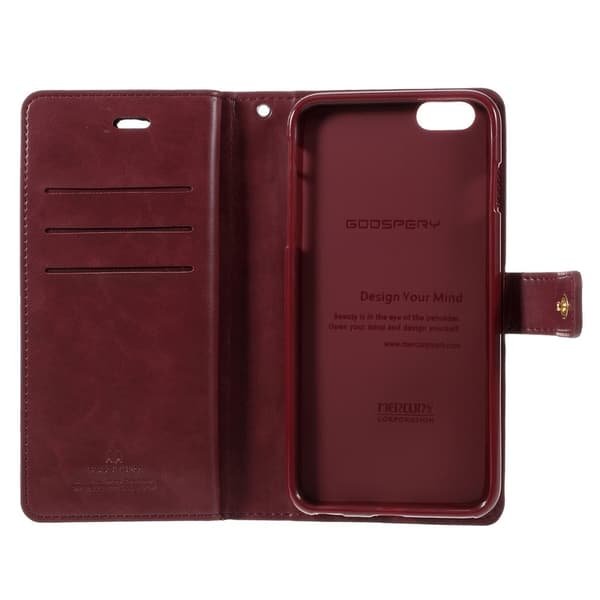 Mercury Goospery Etui til iPhone 6 Plus/6s Plus - Svart