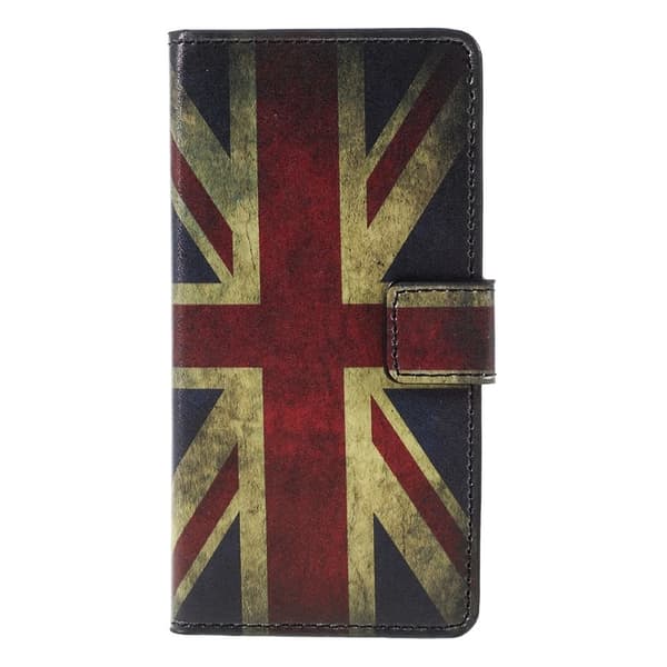 Samsung Galaxy A3 (2016) Lommebok-deksel - Retro britisk flagg