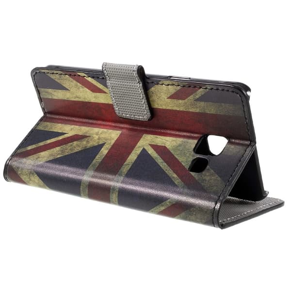 Samsung Galaxy A3 (2016) Lommebok-deksel - Retro britisk flagg