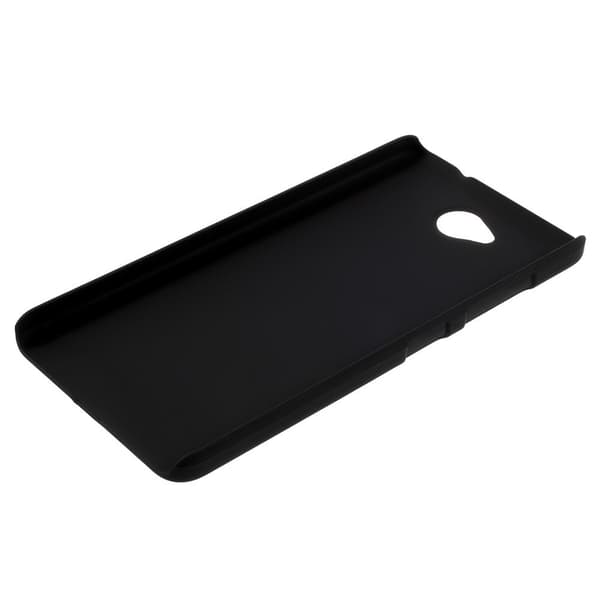 Microsoft Lumia 650 Rubberized Hård Plast Skal - Svart