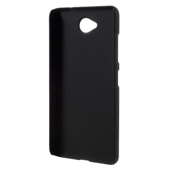 Microsoft Lumia 650 Rubberized Hård Plast Skal - Svart