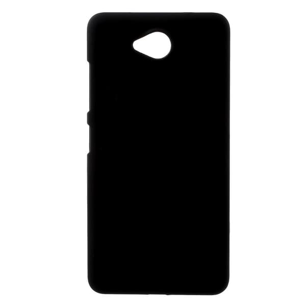 Microsoft Lumia 650 Rubberized Hård Plast Skal - Svart