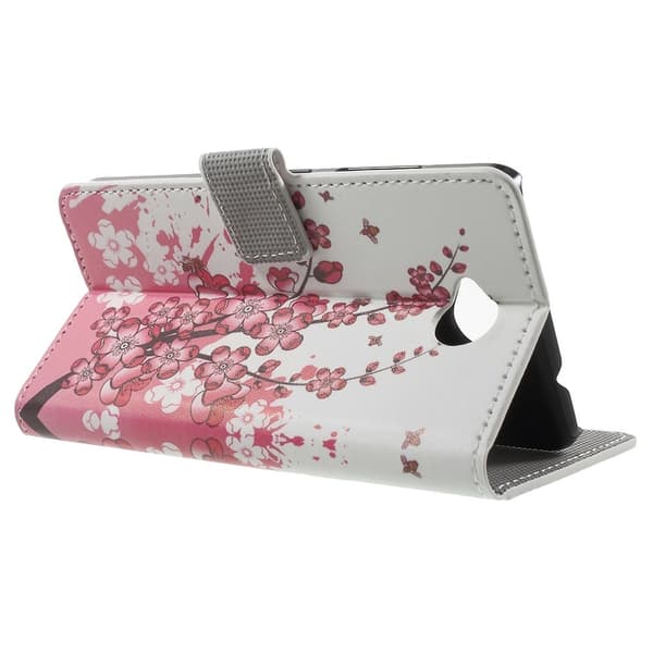 Microsoft Lumia 650 Plånboksfodral Plum Blossom