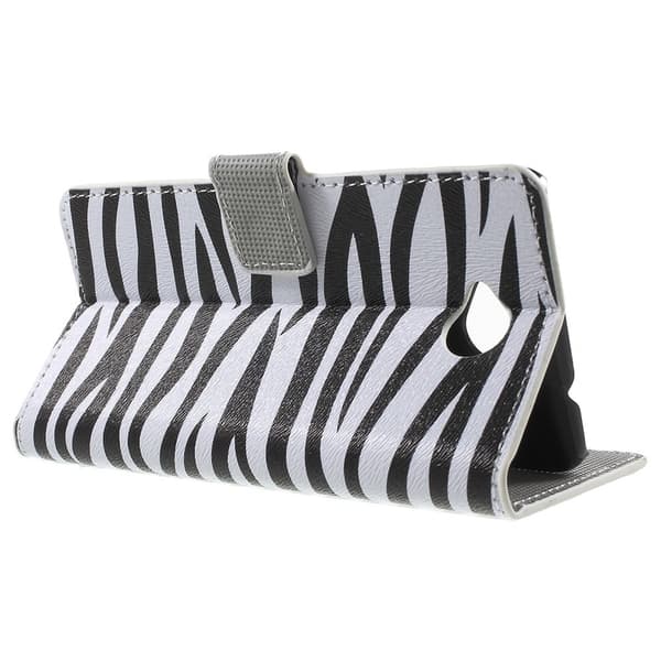 Microsoft Lumia 650 Lommebok-deksel - Zebra