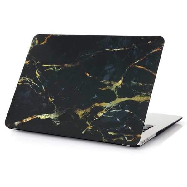 Skal Till MacBook Air 13" (2012) Marmor Gul / Svart