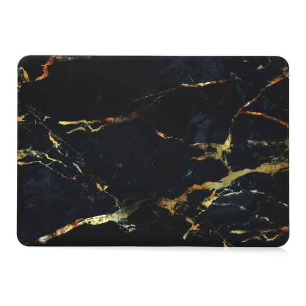 Skal Till MacBook Air 13" (2012) Marmor Gul / Svart