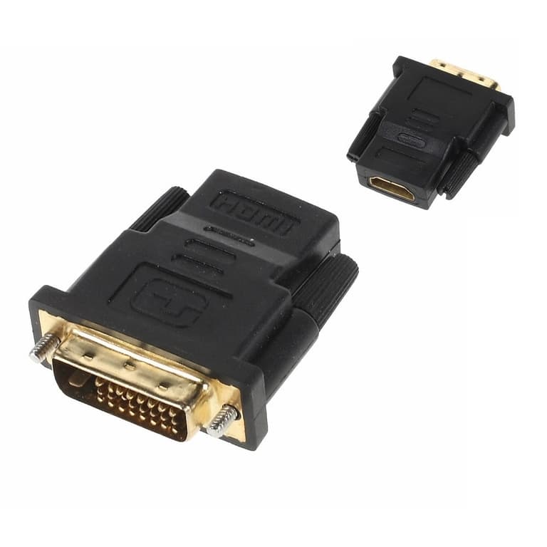 DVI (24+1pin) Male to HDMI Female Video Adapter Converter