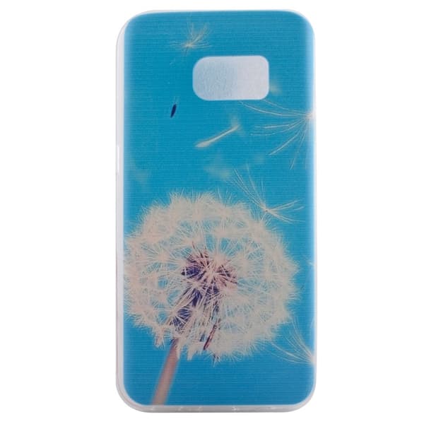 Samsung Galaxy S7 TPU Skal  - White Dandelion Blue Sky
