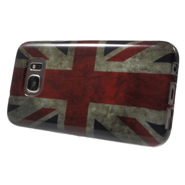 Samsung Galaxy S7 TPU skal - Vintage UK Flag