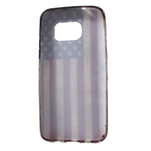 Samsung Galaxy S7 TPU skal - Retro US Flag