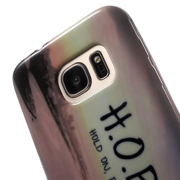 Samsung Galaxy S7 TPU skal - Hope On Pain Ends