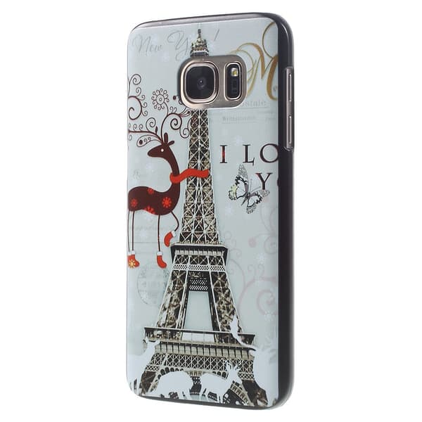 Samsung Galaxy S7 Frosted Skal Eiffel Tower