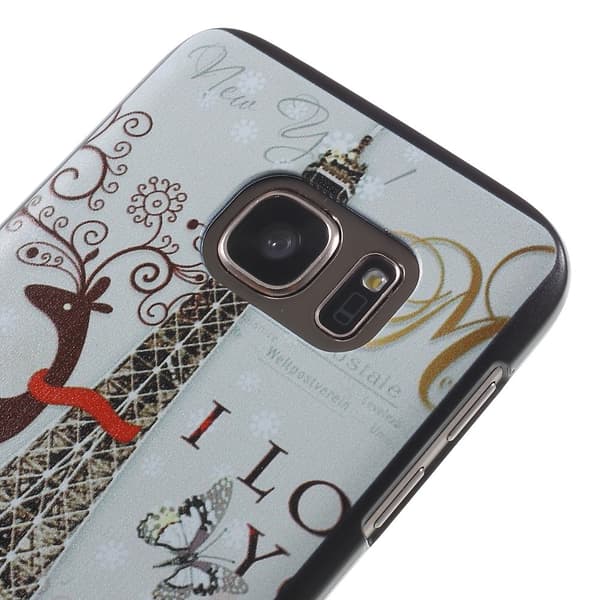 Samsung Galaxy S7 Frosted Skal Eiffel Tower