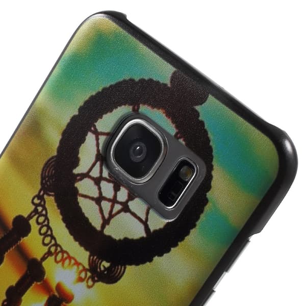 Samsung Galaxy S7 Edge Frosted Skal - Sunset Dream Catcher