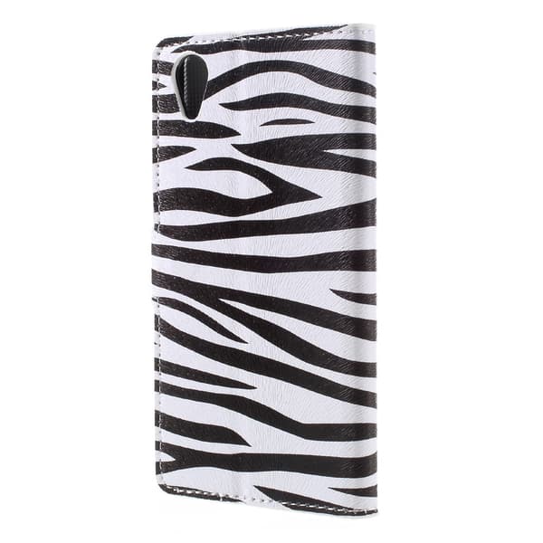 Sony Xperia X Performance Plånboksfodral Zebra