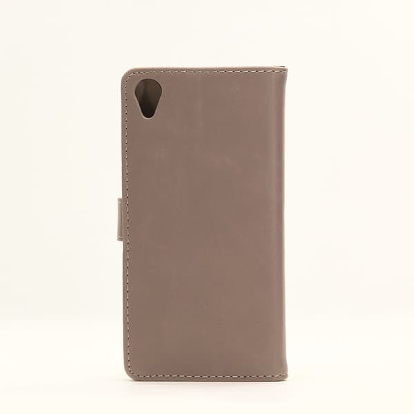 Sony Xperia X Performance Crazy Horse Wallet Cover Beige