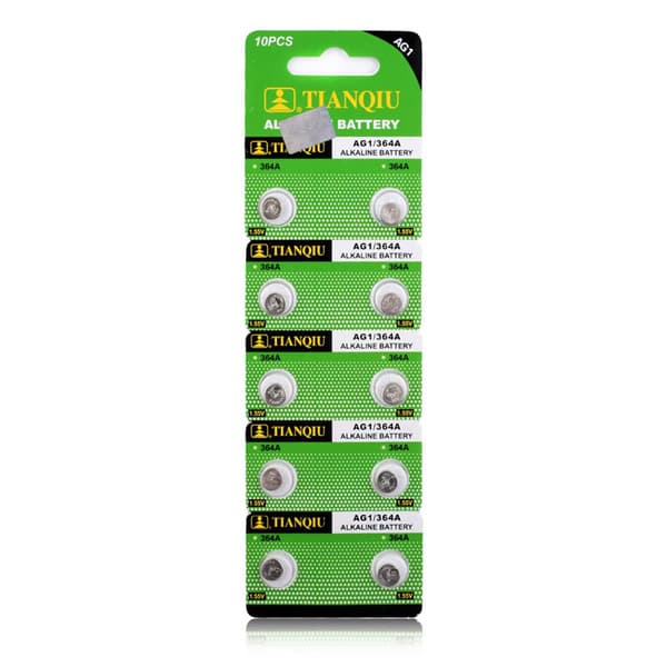 Alkalisk Knappcellbatteri SR60 / V364 / AG 1 Storpack
