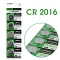 Miniatyrbild 1 av 2: Alkalisk Knappcellbatteri CR2016 Storpack