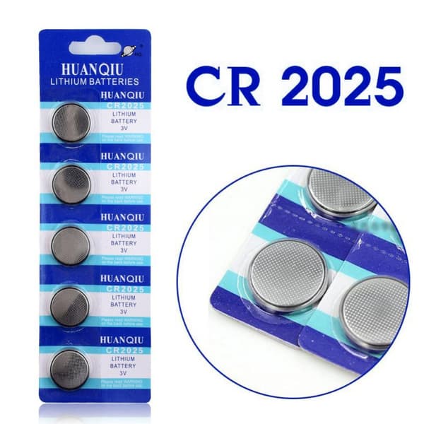 Alkalisk Knappcellbatteri CR2025 Storpack