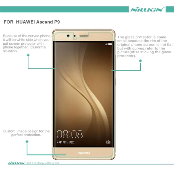 Huawei P9 Härdat glas 0,33mm Nillkin